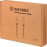 Elgato XLR Microfon Kabel schwarz, 3 Meter