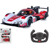 Jamara Deluxe Car Series - Porsche 963 LMDH, RC rot/weiß, Maßstab 1:14, 2,4 GHz