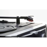 Karcher KA 5300, Kompaktanlage silber/schwarz, 3fach-CD-Wechsler, Doppelkassettendeck, Radio, Plattenspieler
