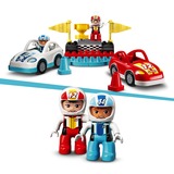 LEGO 10947 DUPLO Rennwagen, Konstruktionsspielzeug Kleinkinder Spielzeug, Kinderspielzeug ab 2 Jahren