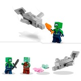 LEGO 21247 Minecraft Das Axolotl-Haus, Konstruktionsspielzeug 