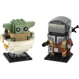 LEGO 75317 Star Wars Der Mandalorianer und das Kind, Konstruktionsspielzeug 