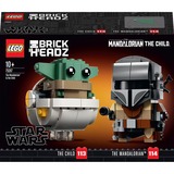 LEGO 75317 Star Wars Der Mandalorianer und das Kind, Konstruktionsspielzeug 