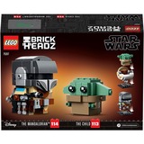 LEGO 75317 Star Wars Der Mandalorianer und das Kind, Konstruktionsspielzeug 