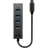 Lindy 4 Port USB 3.2 Gen 1 Typ C, USB-Hub 