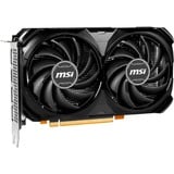 MSI GeForce RTX 4060 VENTUS 2X BLACK 8G OC, Grafikkarte DLSS 3, 3x DisplayPort, 1x HDMI 2.1