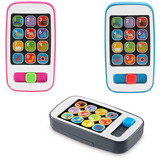 Mattel Lernspaß Smartphone Musiklernspielzeug für Babys deutsche Version grau