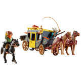PLAYMOBIL 71862 Western Postkutschenüberfall im Wilden Westen 