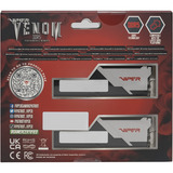 Patriot DIMM 48 GB DDR5-6000 (2x 24 GB) Dual-Kit, Arbeitsspeicher schwarz, PVVR548G600C36K, Viper Venom RGB, INTEL XMP, AMD EXPO