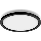 Philips HUE White Ambiance Aurelle runde Panelleuchte, LED-Leuchte schwarz, inkl. Dimmschalter