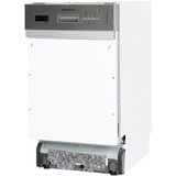 Respekta GSP 45 TIDV, Spülmaschine silber, 45 cm
