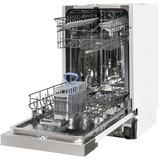 Respekta GSP 45 TIDV, Spülmaschine silber, 45 cm