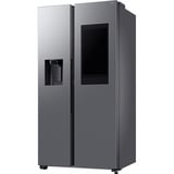 SAMSUNG RS90F67BETEF, Side-by-Side edelstahl, Family Hub, AI Energy Mode, Smart Conversion