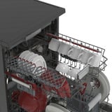 SHARP QW-NA3YF42AM-DE , Spülmaschine schwarz, 60 cm