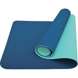 Schildkröt Yogamatte 4mm BICOLOR dunkelblau/mint