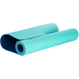 Schildkröt Yogamatte 4mm BICOLOR dunkelblau/mint
