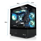 Thermaltake FTW A-Line LCS 5060 D5, Gaming-PC schwarz/transparent, Windows 11 Home