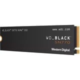 WD Black SN770 500 GB, SSD schwarz, PCIe 4.0 x4, NVMe, M.2 2280