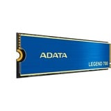 ADATA LEGEND 700 512 GB, SSD blau/gold, PCIe 3.0 x4, NVMe 1.4, M.2 2280