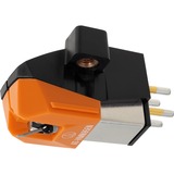 Audio-Technica AT-VM95EN, Tonabnehmer schwarz/orange, MM-Tonabnehmer, 1/2 Zoll Befestigung