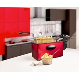 Bestron CoolZone AF357R, Fritteuse rot/schwarz