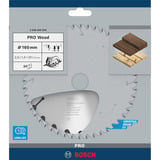 Bosch Professional PRO Wood Kreissägeblatt, Ø 160mm, 24Z Bohrung 20mm, für Handkreissägen