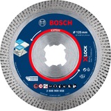 Bosch X-LOCK Diamanttrennscheibe Expert HardCeramic, Ø 125mm Bohrung 22,23mm