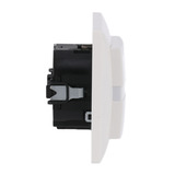 Busch-Jaeger Komfortschalter Bewegungsmelder-Tastschalter-Kombination Set Typ 64765 UJ-914 weiß (glänzend), Retail