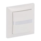 Busch-Jaeger Komfortschalter Bewegungsmelder-Tastschalter-Kombination Set Typ 64765 UJ-914 weiß (glänzend), Retail