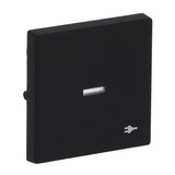 Busch-Jaeger Wippe mit Aufdruck schwarz, Retail