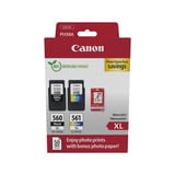 Canon Tinte Photo Value Pack PG-560XL/CL-561XL  inkl. 50 Blatt 10x15 Fotopapier