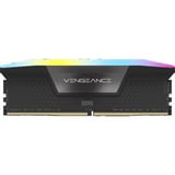 Corsair DIMM 64 GB DDR5-6400 (2x 32 GB) Dual-Kit, Arbeitsspeicher schwarz, CMH64GX5M2B6400C42, Vengeance RGB, INTEL XMP