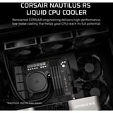 Corsair NAUTILUS 240 RS, Wasserkühlung schwarz