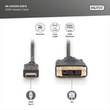 Digitus Adapterkabel HDMI > DVI-D schwarz, 3 Meter