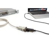 Digitus USB 2.0 Adapterkabel, USB-C Stecker > RS232 Stecker schwarz, 1 Meter