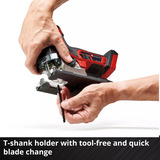 EINHELL Professional Akku-Stichsäge TP-JST 18/135 Li BL - Solo, 18Volt rot/schwarz, ohne Akku und Ladegerät