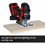 EINHELL Professional Akku-Stichsäge TP-JST 18/135 Li BL - Solo, 18Volt rot/schwarz, ohne Akku und Ladegerät