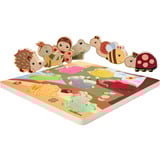 Eichhorn Fühlpuzzle mit Stoff 