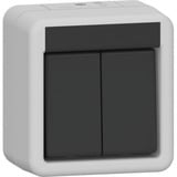 Gira GIRA Wippschalter Serien WG AP Grau 310530, Wippe grau, Retail