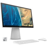 HP Chromebase All-in-One 22-aa0000ng (4E0Y1EA), PC-System weiß, Google Chrome OS