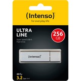 Intenso Ultra Line 256 GB, USB-Stick silber, USB-A 3.2 Gen 1