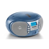Karcher RR 5025-C, Radio blau/silber, Tragbarer CD-Player mi UKW-Radio