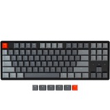 Keychron K8 Keycap-Set, Tastenkappe dunkelgrau/hellgrau, US-Layout (ANSI)