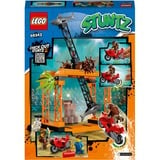 LEGO 60342 City Stuntz Haiangriff-Stuntchallenge, Konstruktionsspielzeug Inkl. Motorrad und Stunt Racer Minifigur