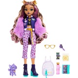 Mattel Monster High Clawdeen Wolf-Modepuppe mit Hund Crescent und Accessoires 
