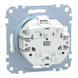 Merten Schutzkontaktsteckdose mit erhöhtem Berührungsschutz weiß, Retail