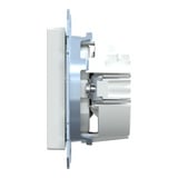 Merten Schutzkontaktsteckdose mit erhöhtem Berührungsschutz weiß, Retail