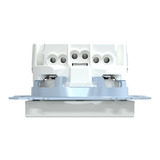 Merten Schutzkontaktsteckdose mit erhöhtem Berührungsschutz weiß, Retail