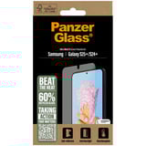 PanzerGlass All-in-One Displayschutz , Schutzfolie transparent, Samsung Galaxy S25+ / S24+, Ultra Wide Fit, EasyAligner