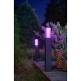 Philips HUE White & Color Ambiance Impress Wegeleuchte, LED-Leuchte schwarz